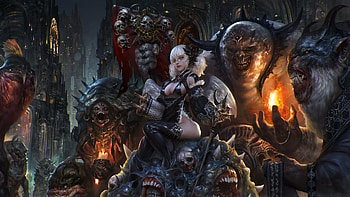 Queen-Of-Darkness, Of, Fantasy, Queen, Darkness HD wallpaper