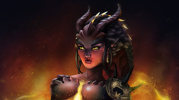 Dragon Symmetra, overwatch, games, artist, artwork, digital-art, deviantart HD wallpaper