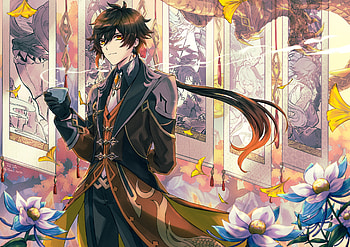 Zhongli - Geo Archon, Zhongli (Genshin Impact), video game, Genshin Impact HD wallpaper