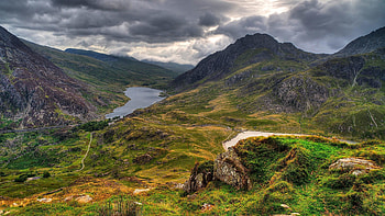 Wales, English countryside HD wallpaper