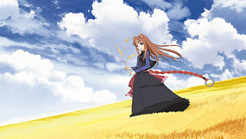 Spice and Wolf, , Anime series, Holo and Lawrence HD wallpaper
