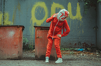 Miscellanea, Miscellaneous, Mask, Box, Helmet, Human, Person HD wallpaper