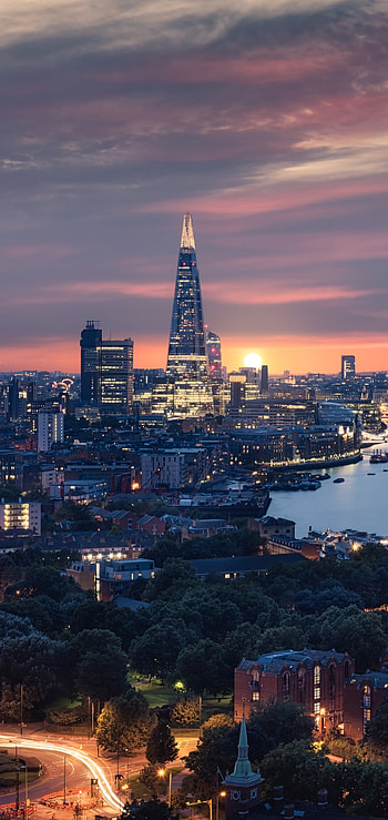 Piccadilly Circus, The Shard, Victoria and Albert Museum, Natural History Museum HD phone wallpaper