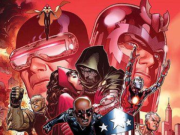 Doctor Doom, Comics, Avengers: The Children's Crusade, Cyclops (Marvel Comics), Hulkling (Marvel Comics), Iron Man, Magneto (Marvel Comics), Scarlet Witch, Theodore Altman, Vision (Marvel Comics) HD wallpaper