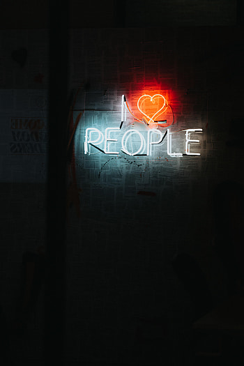Words, Shine, Light, Neon, Text HD phone wallpaper