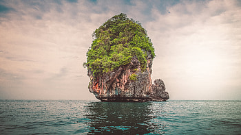 Island, Lonely, , Nature HD wallpaper