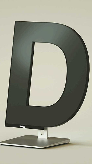 D Letter, Beautiful HD phone wallpaper