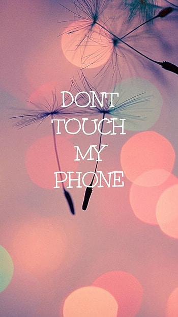 Dont Touch My live Bokeh, dont touch my , bokeh HD phone wallpaper