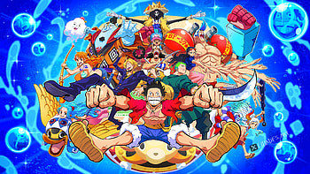 One Piece — Straw Hat Crew Bubble Seas, Anime, One Piece HD wallpaper