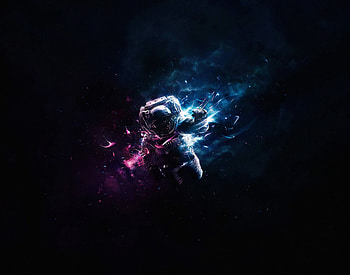 Art, Universe, Flight, Cosmonaut, Astronaut, Gravity HD wallpaper