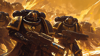 Epic Space Marines in Ultra, Warhammer, Space Marine, Sci Fi, fantasy HD wallpaper