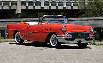 Red Buick, old, buick, car, red HD wallpaper