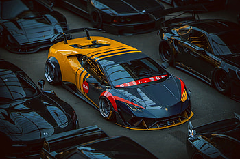 Khyzyl Saleem, Lamborghini Huracan HD wallpaper
