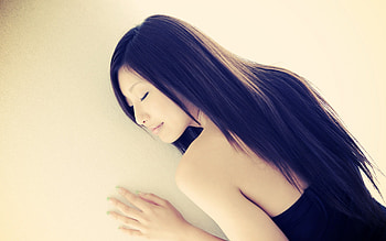 Asian, women, model, hair HD wallpaper