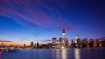 Financial District, New York Skyline HD wallpaper