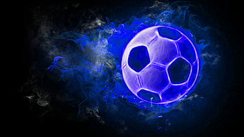 pics football in fire HD wallpaper