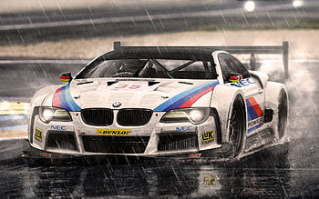 Sports, Transport, Auto, Bmw, Rain, Races HD wallpaper