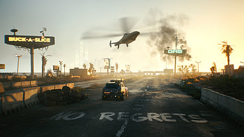 Cyberpunk 2077 Road HD wallpaper