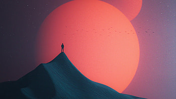 Have A Good Rest, alone, outrun, artist, artwork, digital-art HD wallpaper