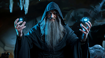 Enchanting Warlock: Ultra Experience, warlock, wizard, magic, fantasy, mystical HD wallpaper