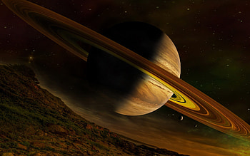 Saturn planet, view, Full , Space wonder HD wallpaper
