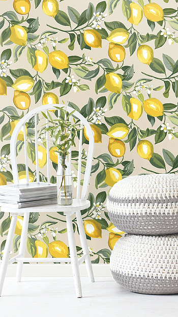 Peel And Stick, Lemon Background HD phone wallpaper