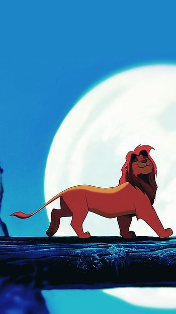 Lion King, Lion, Walk HD phone wallpaper
