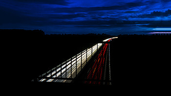 Cities, Night, Shine, Light, Road, Bridge, Highway HD wallpaper