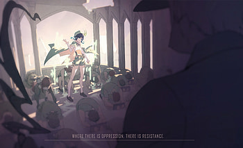 Venti's Rebellion: Genshin Impact of Wind’s Resistance, Genshin Impact, Venti (Genshin Impact) HD wallpaper
