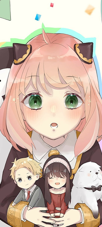 Anya Forger, Anime, Spy x Family HD phone wallpaper