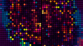 Dots, circles, abstract HD wallpaper