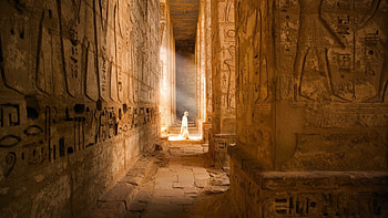 Abydos Temple, Egypt HD wallpaper