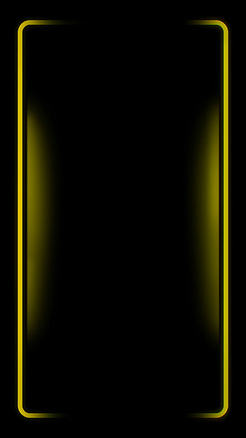 Yellow edge, light, design, abstract HD phone wallpaper
