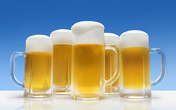 Foamy Topped Beer Still Life, abstract, life, glasses, beer, bunch, still, liquid HD wallpaper