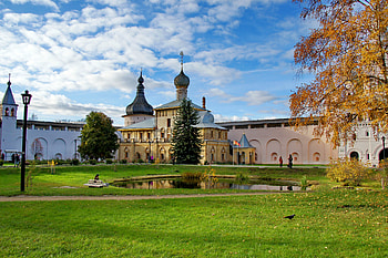 Cities, Temple, Russia, Rostov, Great Kremlin HD wallpaper