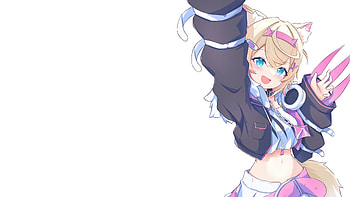 Mococo Abyssgard, hololive, Anime, Virtual Youtuber HD wallpaper