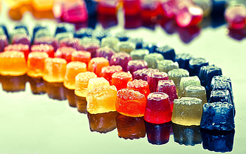 Jellies, Candy HD wallpaper