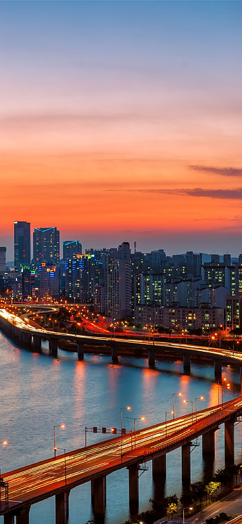 Seoul, South Korea , Stunning Visuals HD phone wallpaper