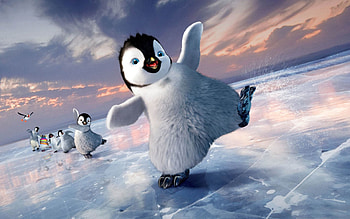 Baby Penguin HD wallpaper