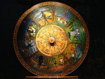 Celtic Pagan Year Wheel, celtic, year, wheel, pagan HD wallpaper