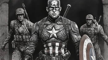 Captain America : The Iconic Superhero Awaits!, Avengers, Captain America, superhero HD wallpaper