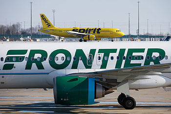 Frontier Airlines, Frontier Airlines HD wallpaper