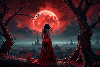 AI Art, woman HD wallpaper
