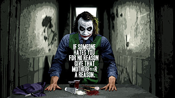 Movie - Batman Quote Joker HD wallpaper