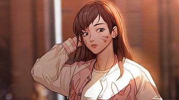 Dva Overwatch Urban Girl Sketch Art , dva-overwatch, overwatch-2, overwatch, games, artstation, 2021-games HD wallpaper