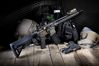 bcm, assault rifle, ar-15, gear, gun weapon . HD wallpaper