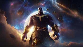 Thanos Vengeance, thanos, superheroes, artwork, art, digital-art, ai, supervillain HD wallpaper