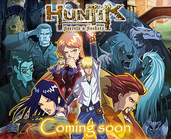 Huntik, girls, boys, monsters, powerful HD wallpaper
