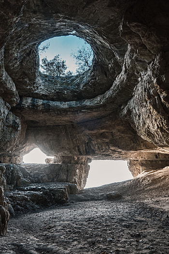 Nature, Stones, Rock, Cave HD phone wallpaper