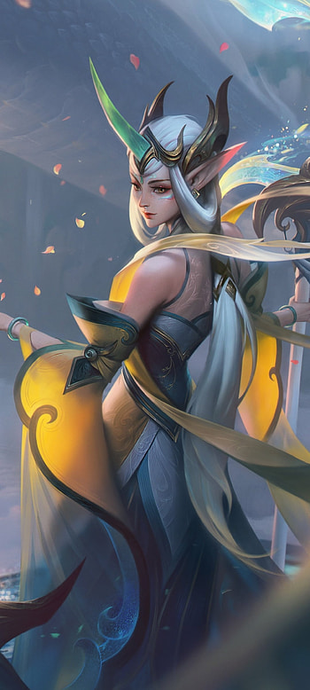 Immortal Journey Soraka, video game, League Of Legends HD phone wallpaper
